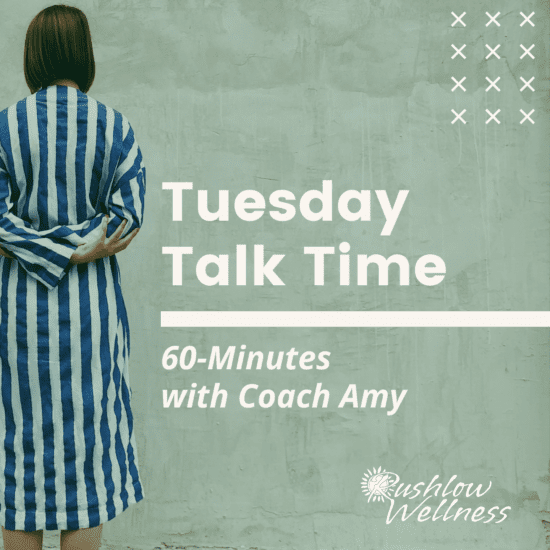60-minute Talk Tuesday with Coach Amy