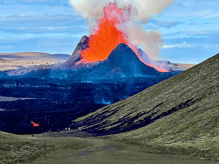 Iceland Wellness Retreat volcano
